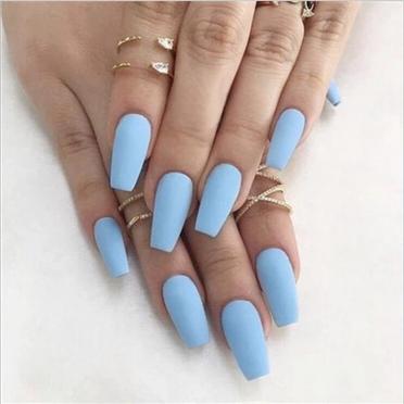 40+ Stunning Coffin Nail Designs You Should Do - The Glossychic