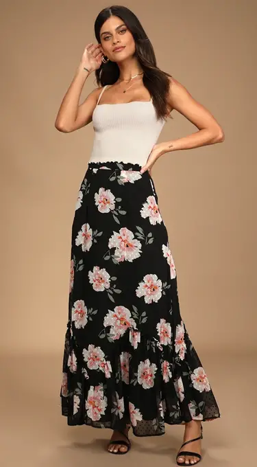 23 Cute Tops to Wear with Long Skirts