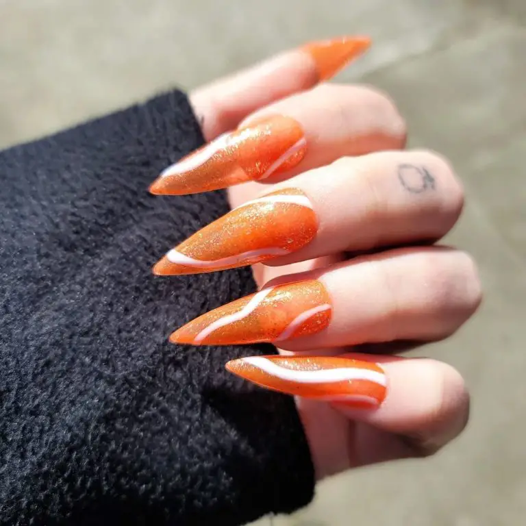100 Stiletto Nail Design Ideas For 2022 That Are Trendy AF