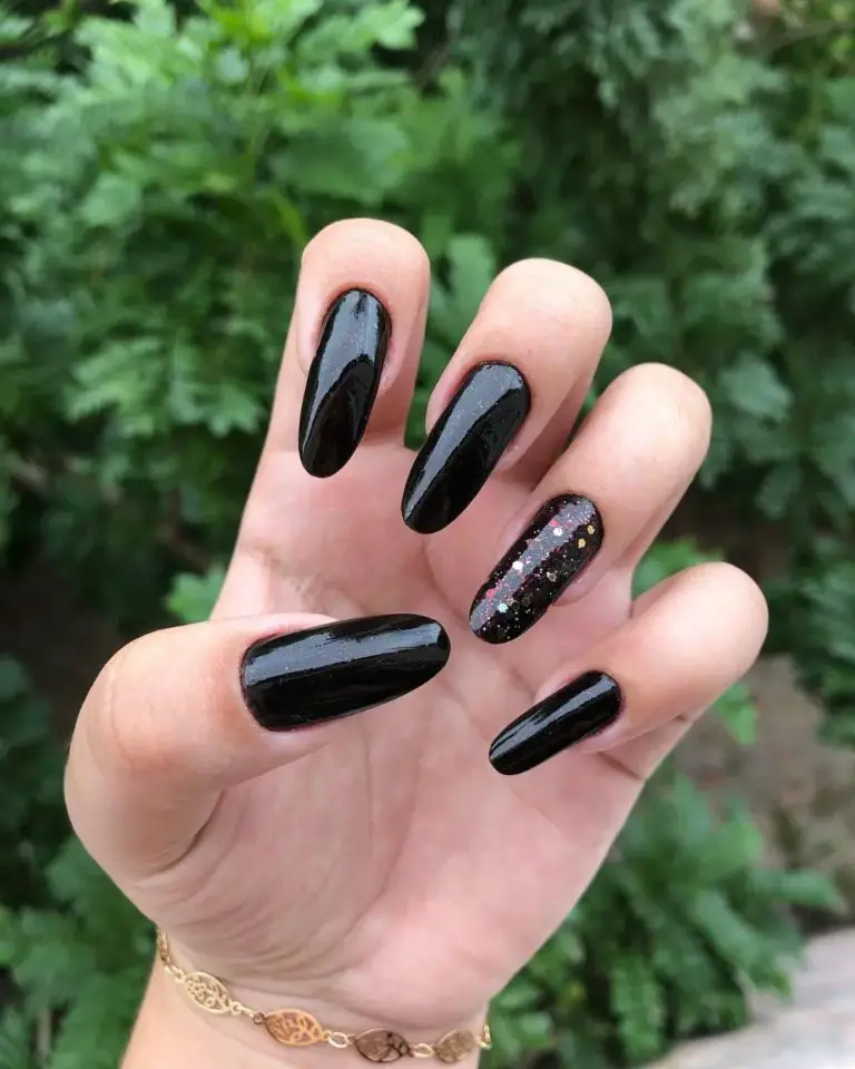 100 Black Nail Design Ideas for 2022 That Are Trendy AF