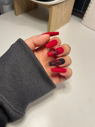 100 Red Nail Design Ideas for 2022 That Are Trendy AF