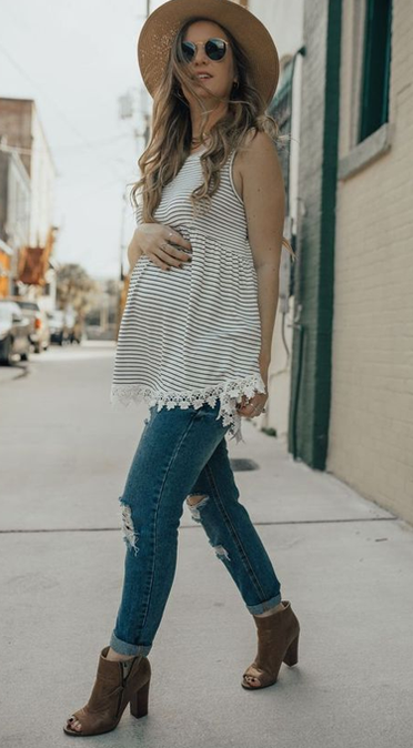 18 Cute Outfits With Peep Toe Booties
