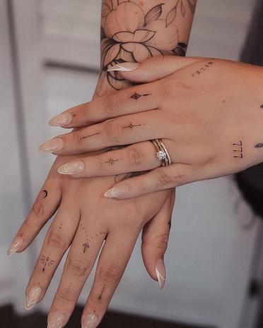 110 Small Hand Tattoos Women are Obsessed with in 2022