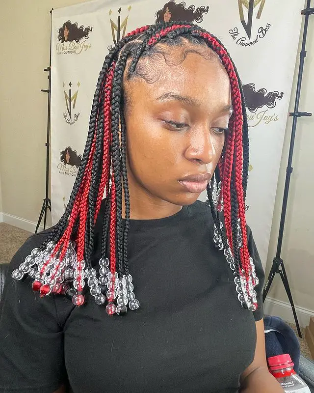 35 Braids with Beads That You Need to Try For 2022